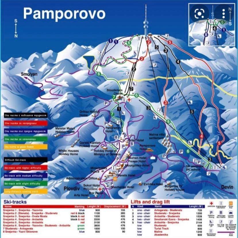 Pamporovo Apartment The Castle Exteriör bild